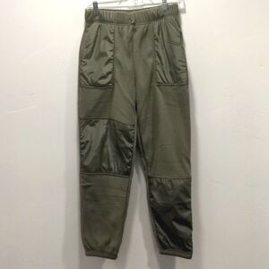 Forever 21 Olive Green Fleece Joggers, size M